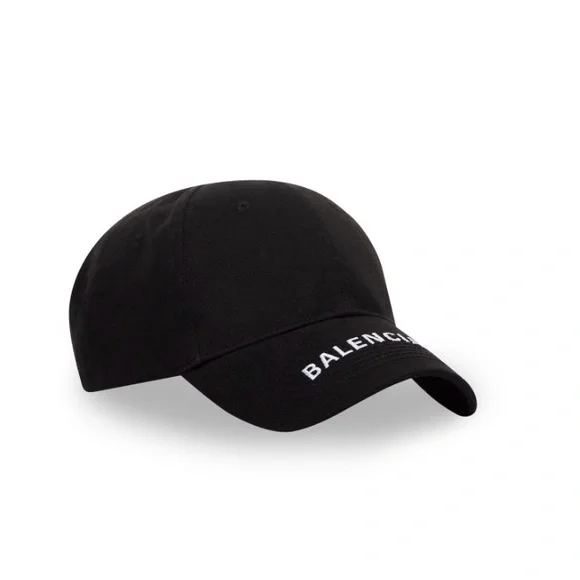 Balenciaga Black Logo Cap - Picture 2 of 6